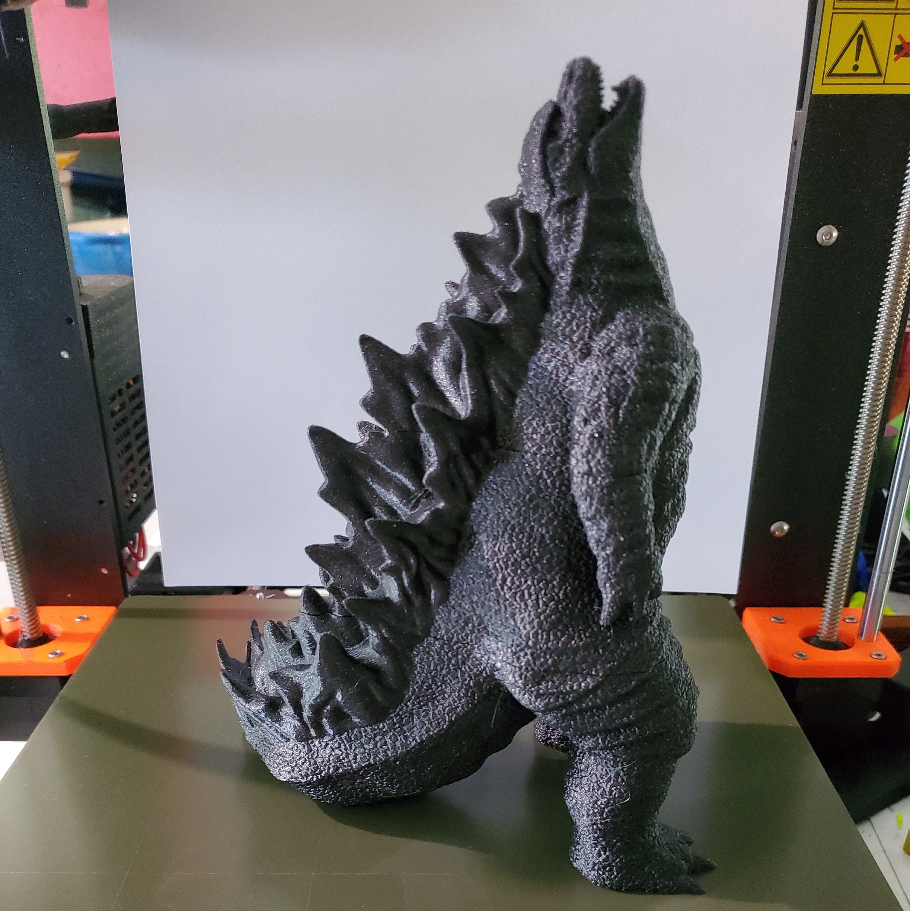 👹 Godzilla! Sem apoios!・Impressão 3D com a impressora 3D Prusa